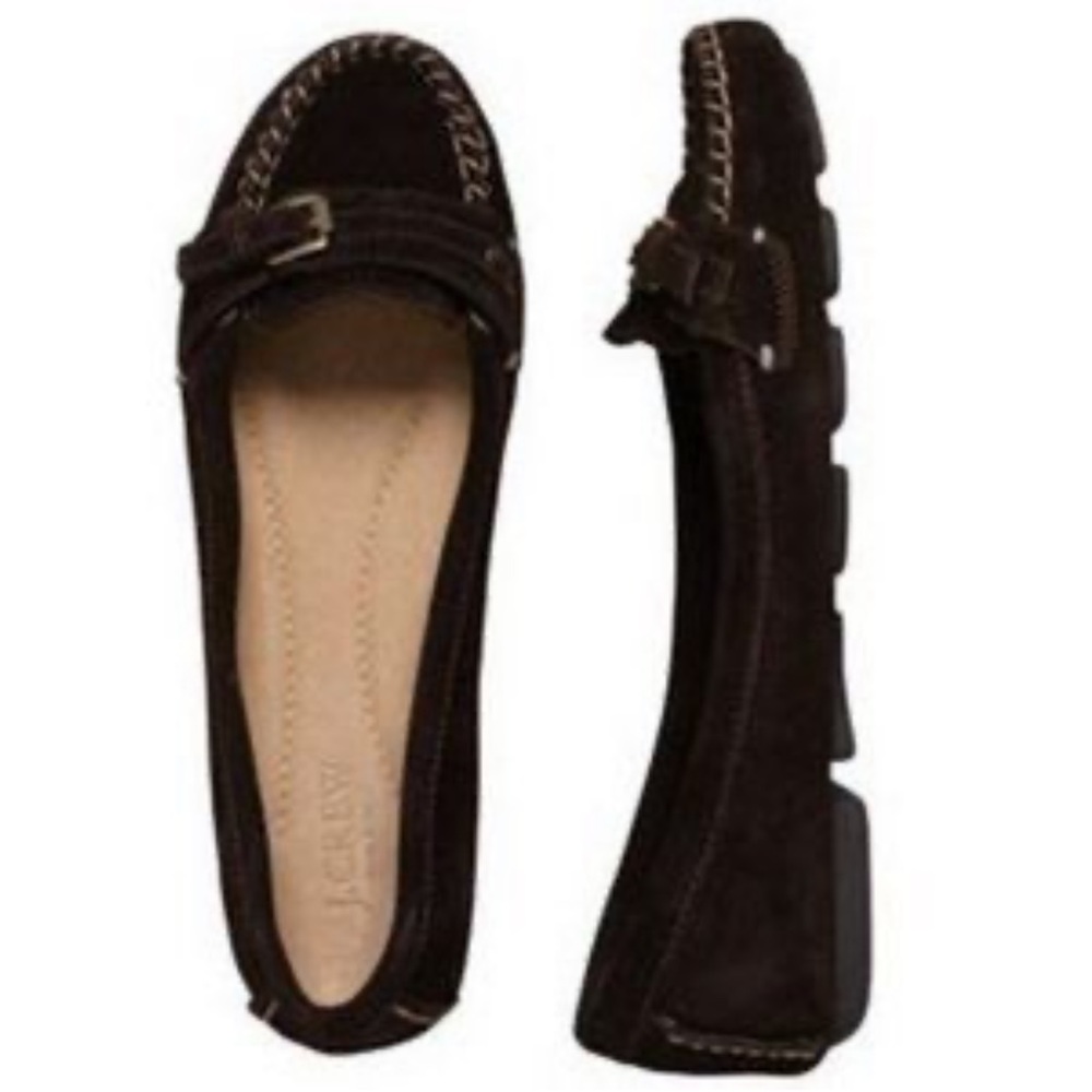 J. Crew Brown Suede Kingston Driving Mocs
